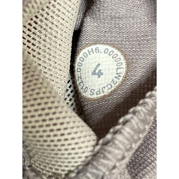 Lululemon Energy High-Neck Longline Gray Yoga Athletic Sports Bra Crop Top Sz 4 - Picture 4 of 4